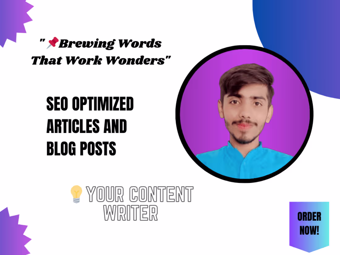 Cover image for  Engaging Blog writing and SEO articles in copywriting.