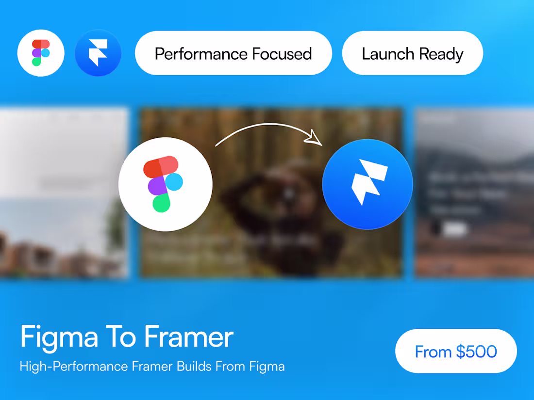 Cover image for Figma to Framer (Design to Development)