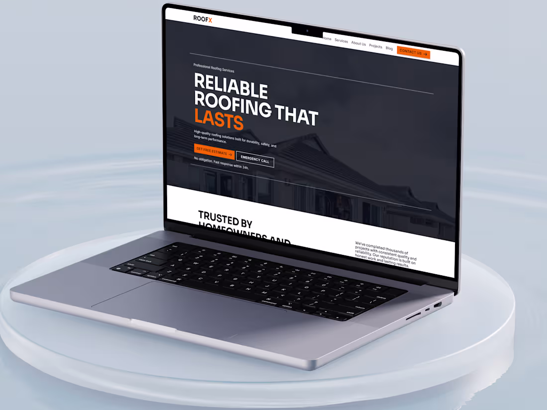 Cover image for Roofx — High-End Roofing Company