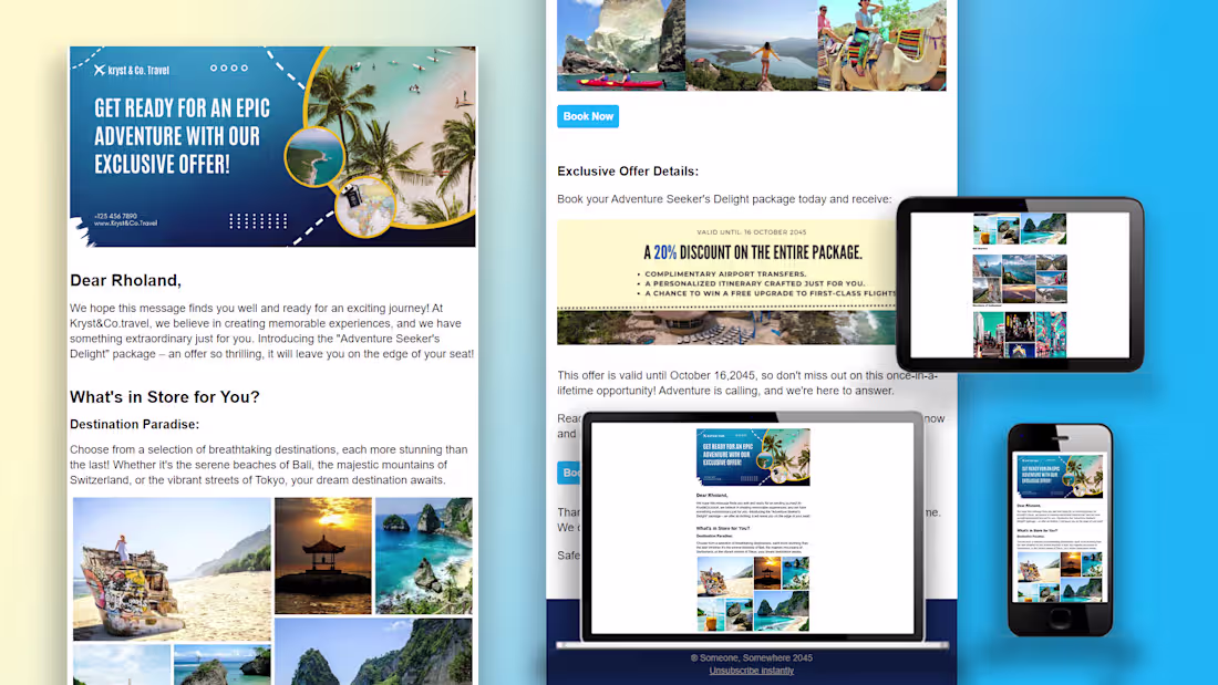 Cover image for HTML Email Template Design and Coding
