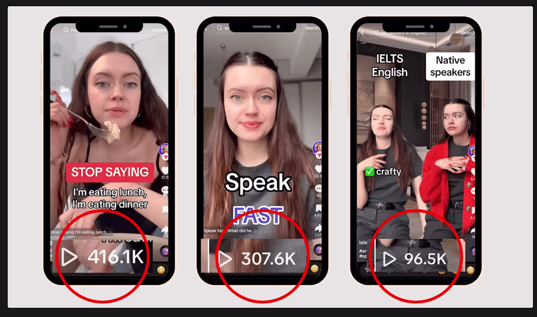 Cover image for LOLA SPEAK: english learning app 250k followers for now