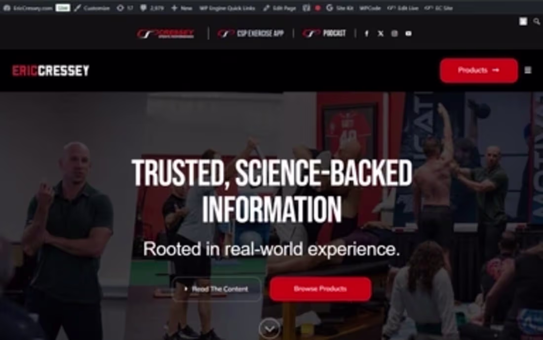 Cover image for A highly sought-after coach for healthy and injured athletes...