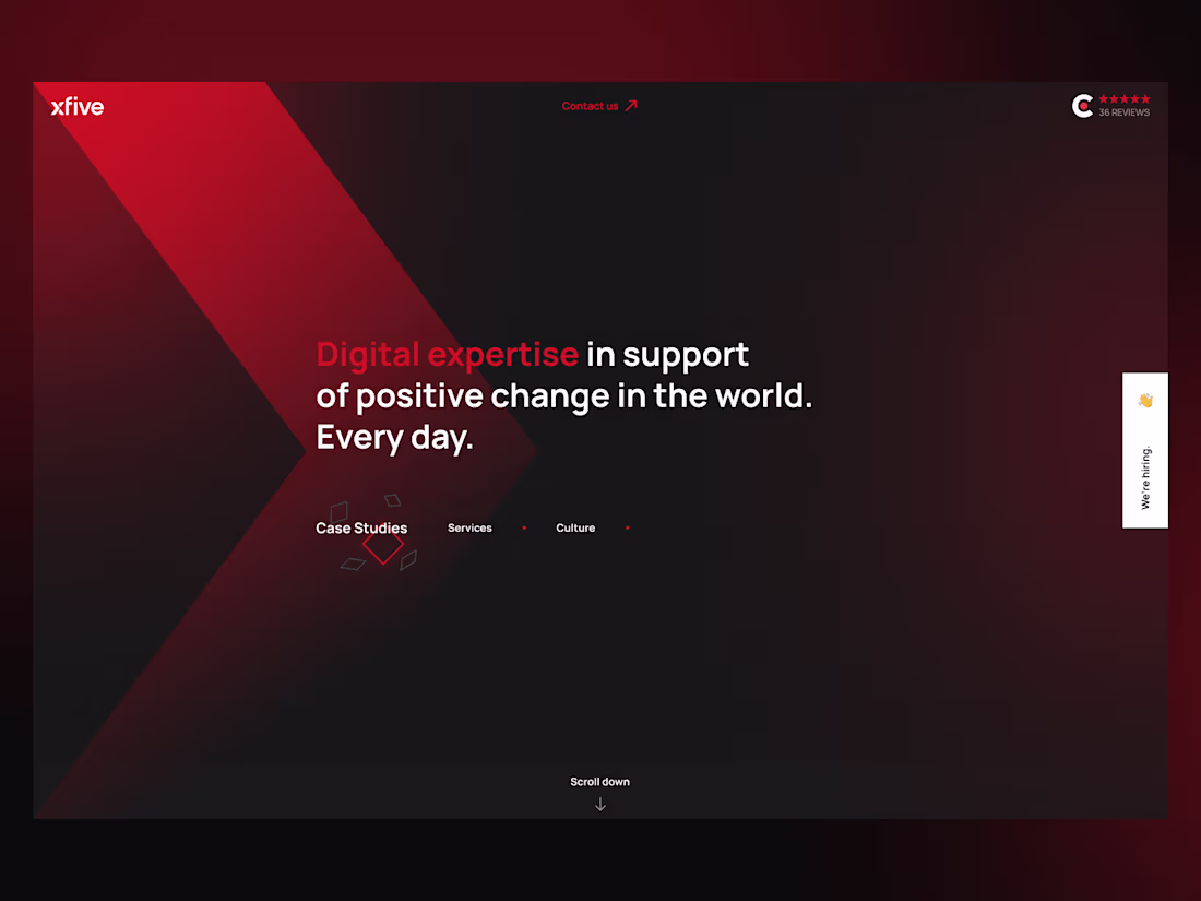 Cover image for Agency Website Redesign