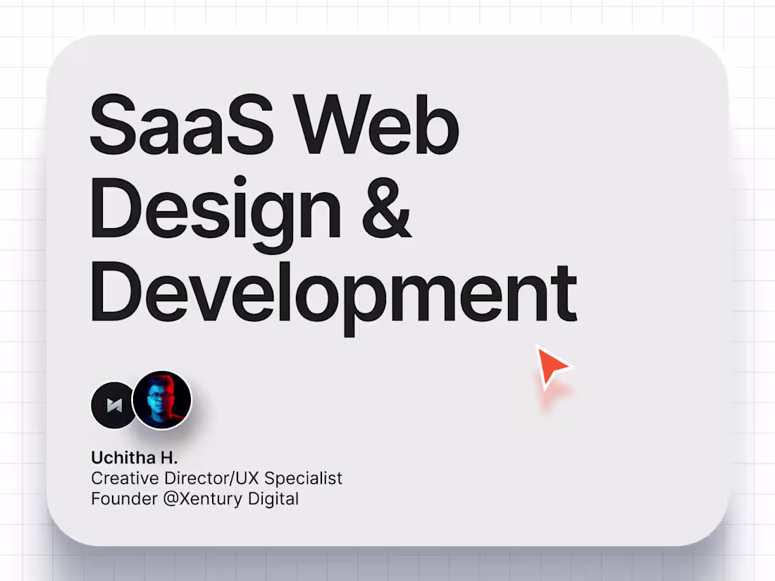 Cover image for SaaS Web Design & Development