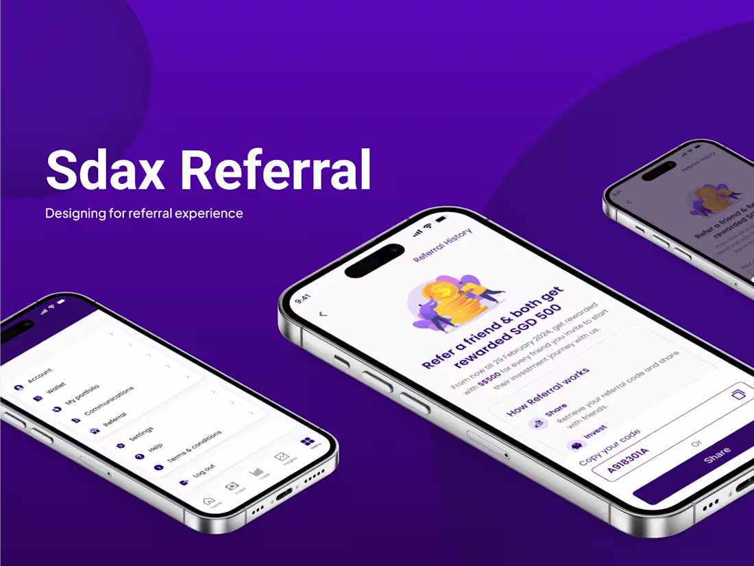 Cover image for SDAX Referral Experience