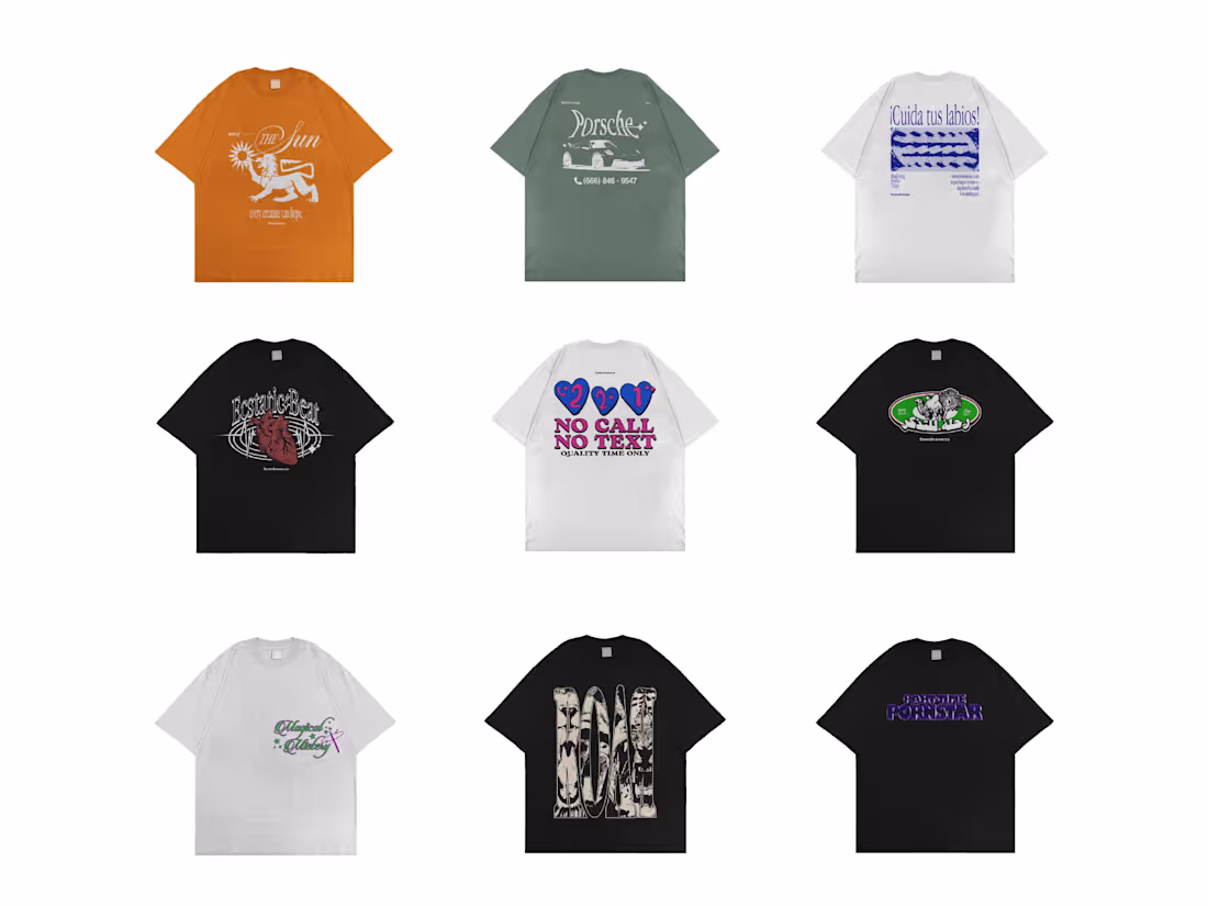 Cover image for Streetwear Graphic Tee Design