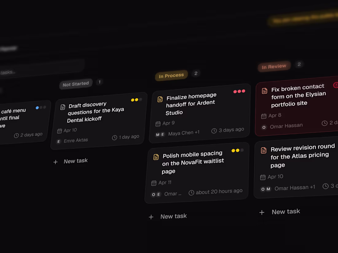 Cover image for Your tasks deserve a better-looking