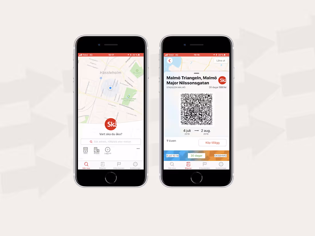 Cover image for Skånetrafiken Mobile App