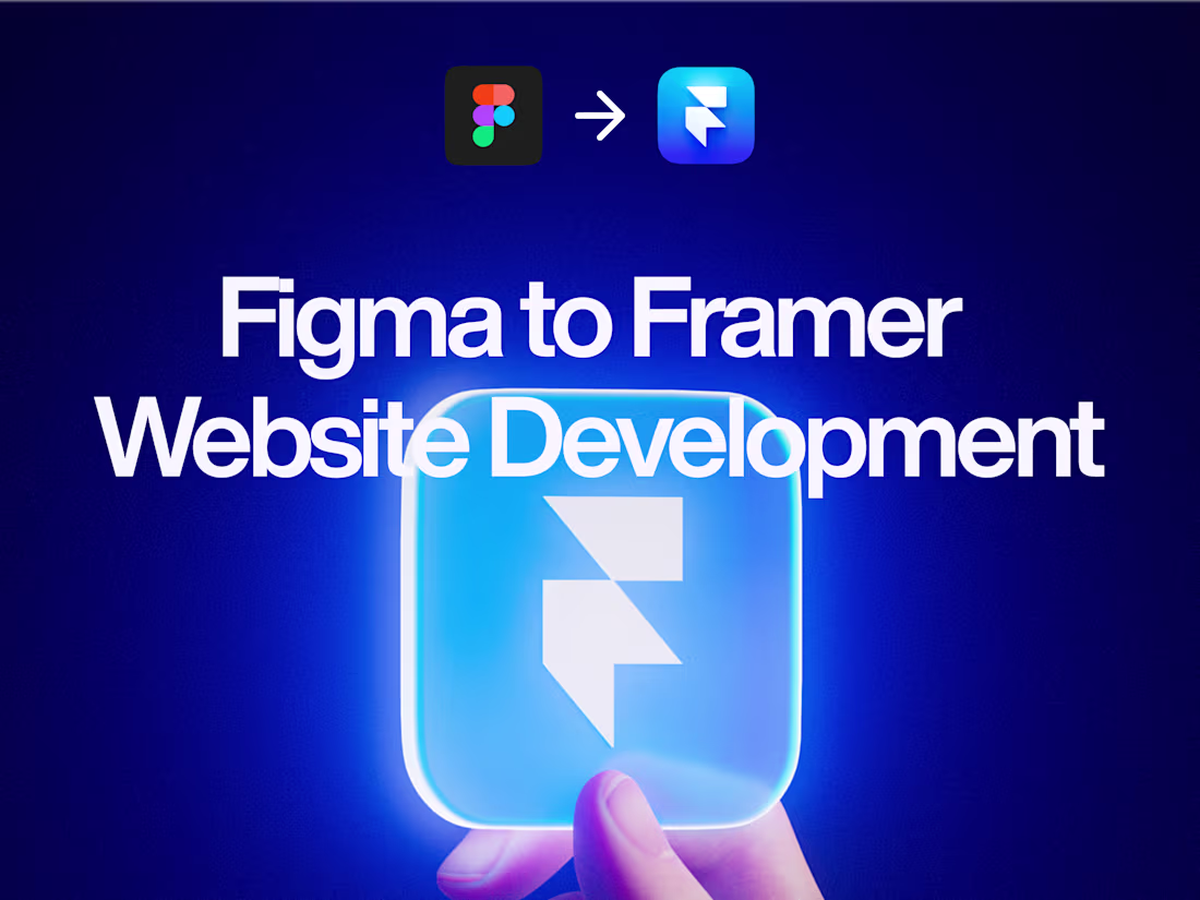 Cover image for ✨ Figma to Framer Landing Page