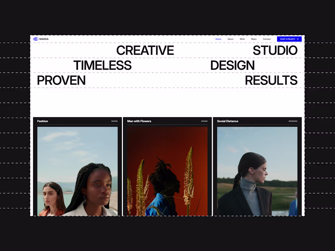 Cover image for Nagisa — Premium Portfolio Template