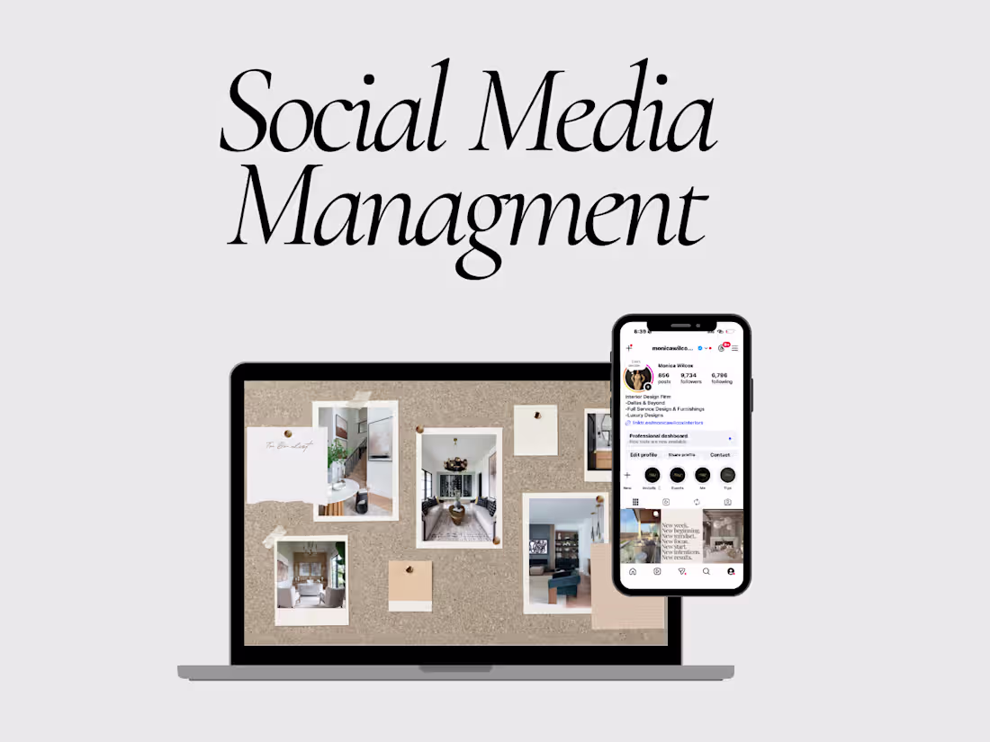 Cover image for Full Service Social Media Management