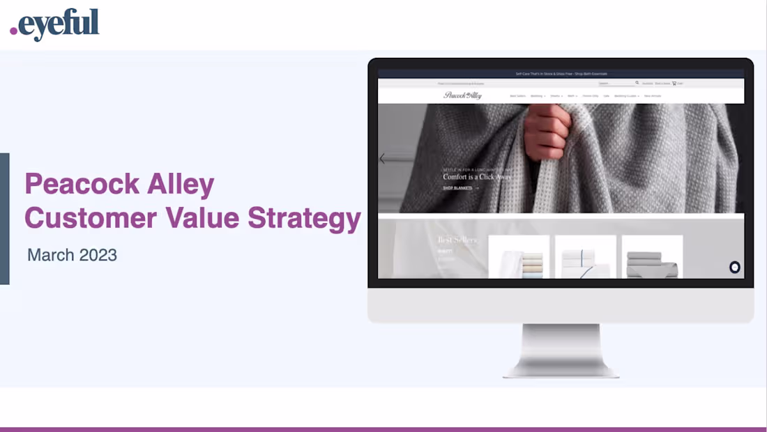 Cover image for Customer Value Strategy [Improved Retention Rate by 33%]
