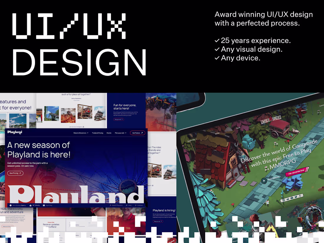 Cover image for UX/UI Design for Web and Mobile Applications