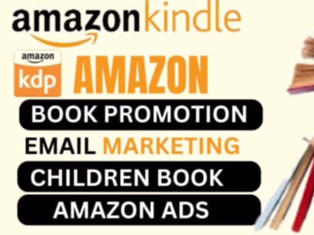 Cover image for I will market your books across all social media 