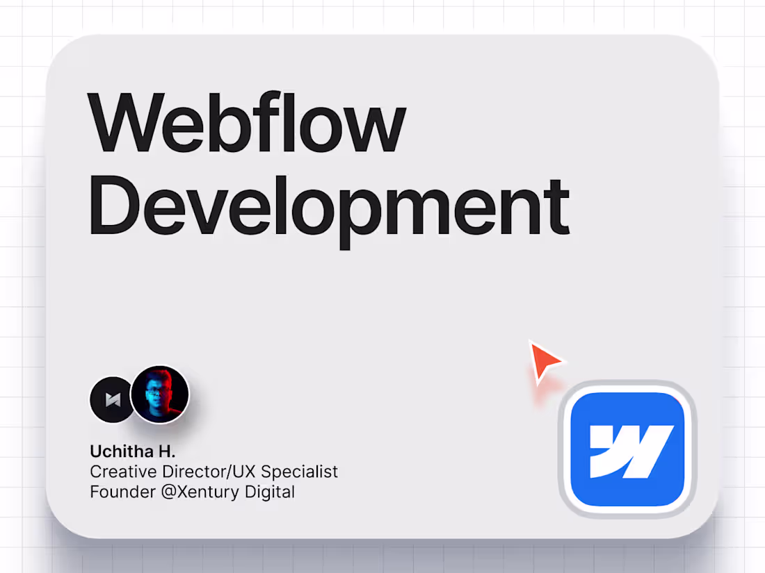 Cover image for Webflow Design & Development