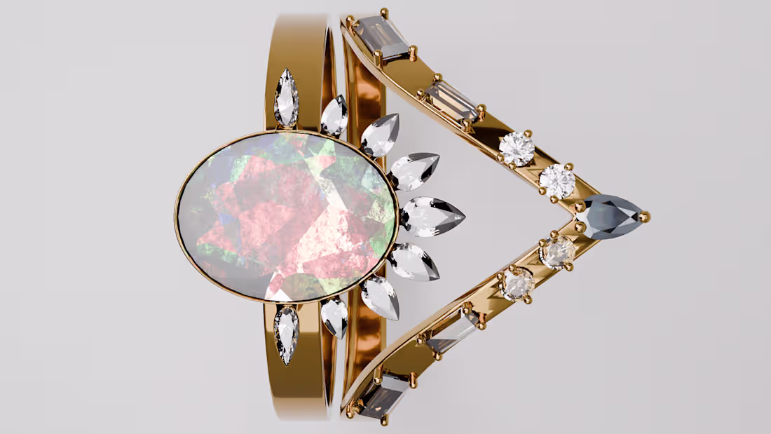 Cover image for Dual Ring Design :: Behance