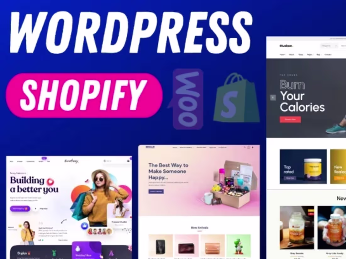 Cover image for Custom Shopify and WordPress Development