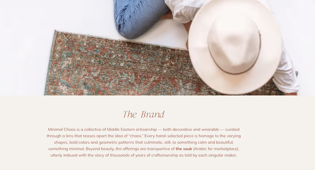 Cover image for Value-driven Brand Storytelling Copy for home goods eComm  