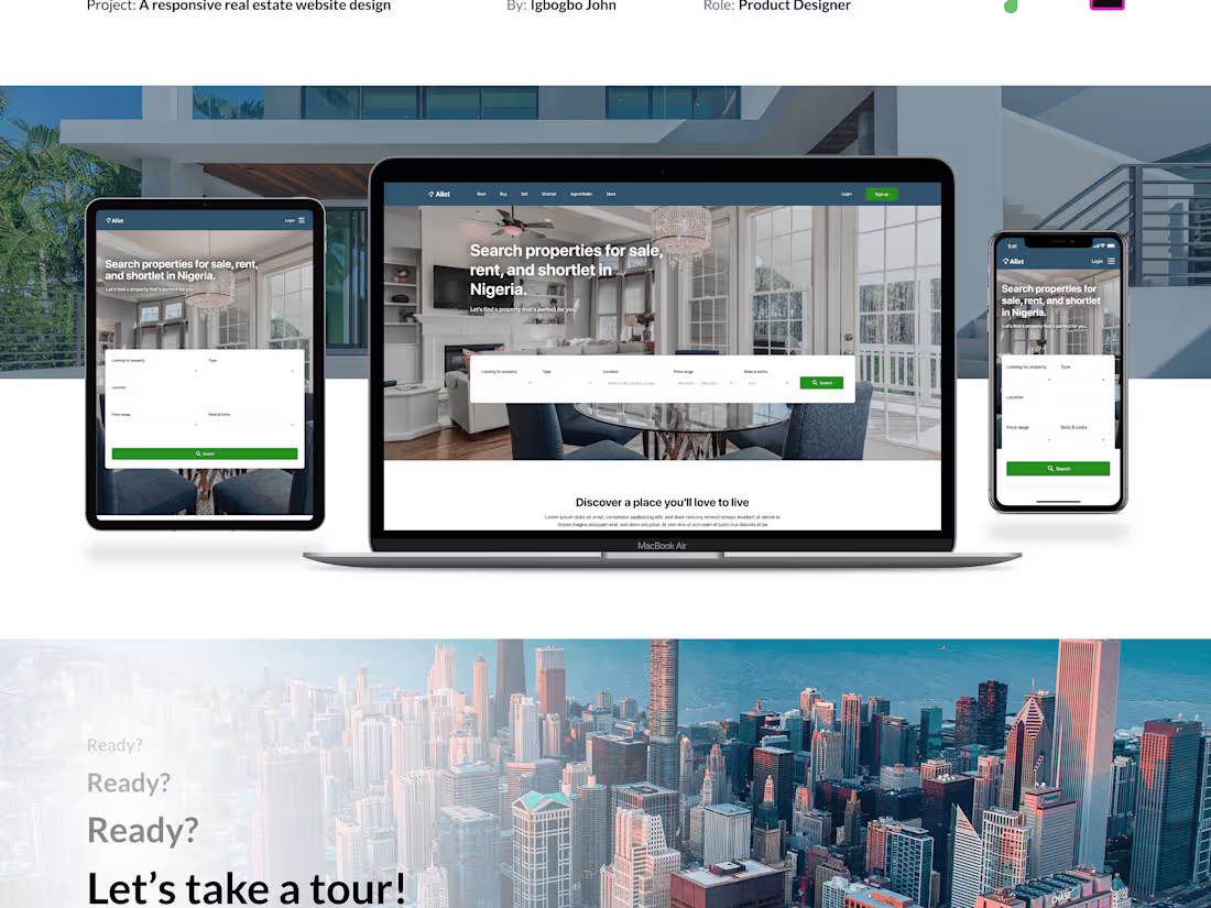 Cover image for Alist - A Real Estate Webapp and Responsive Website