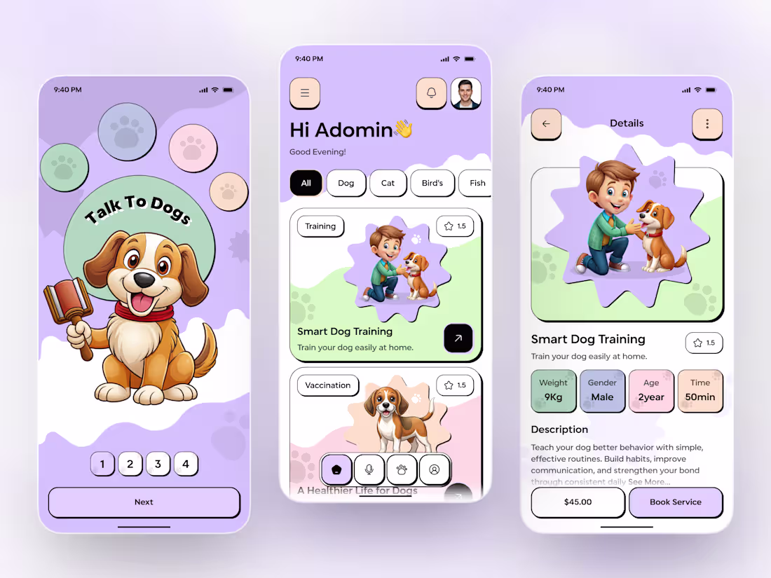 Cover image for Design a Playful UI for Our Innovative Dog Training App