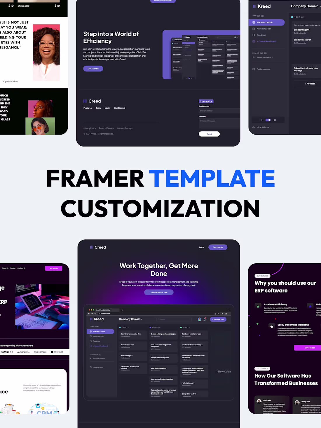 Cover image for Framer Template Cutomization