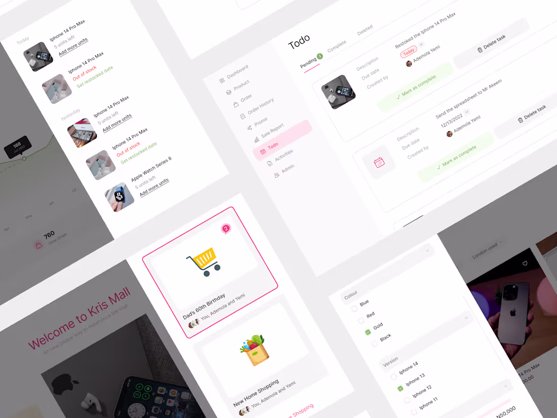 Cover image for Web App for Sass and E-commerce