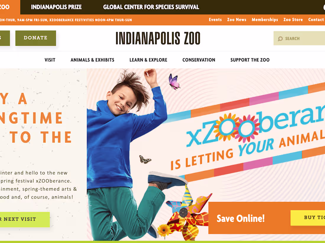Cover image for IndianaPolis Zoo