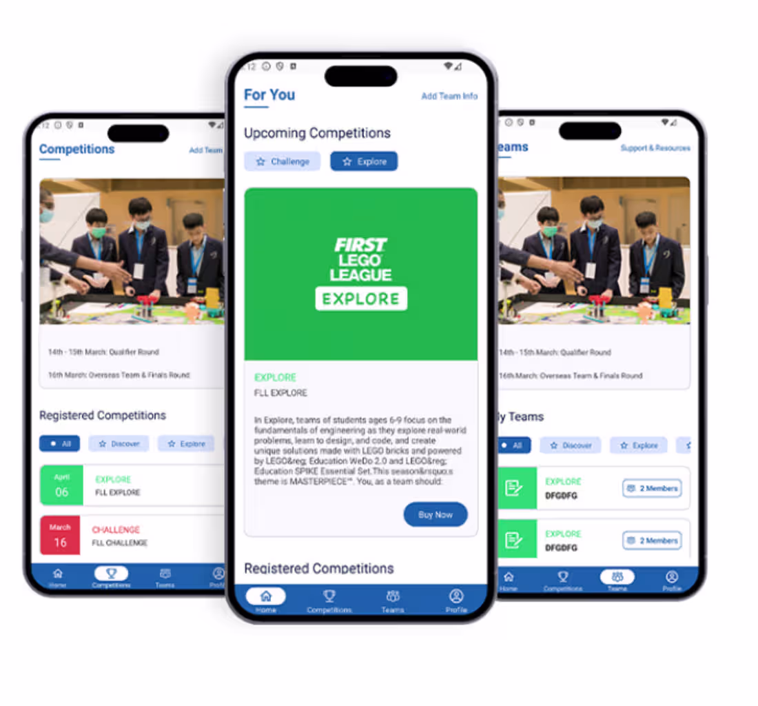 Cover image for  Competition management app for