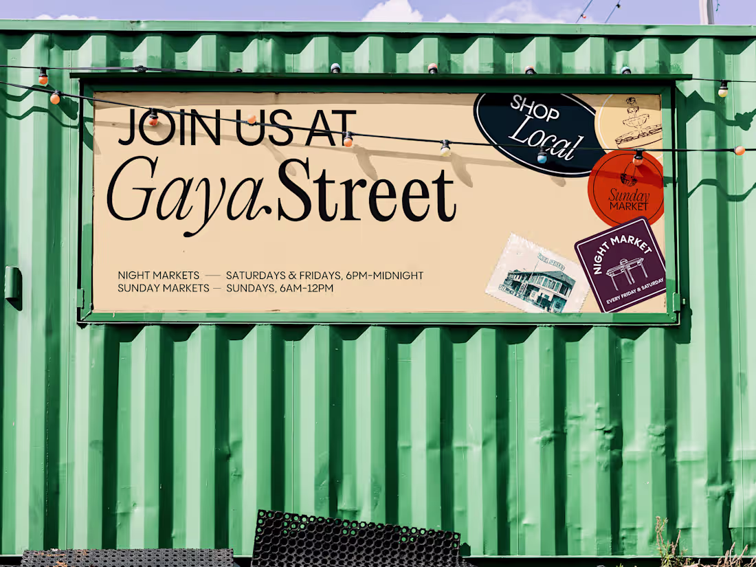 Cover image for Gaya Street Branding