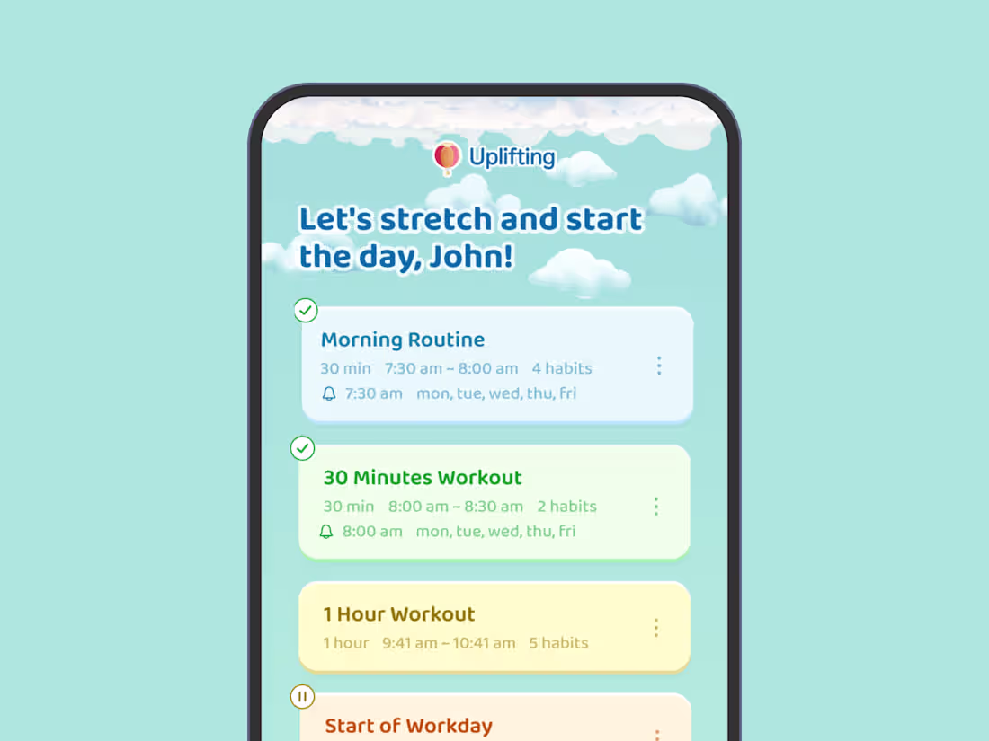 Cover image for ‎Uplifting App