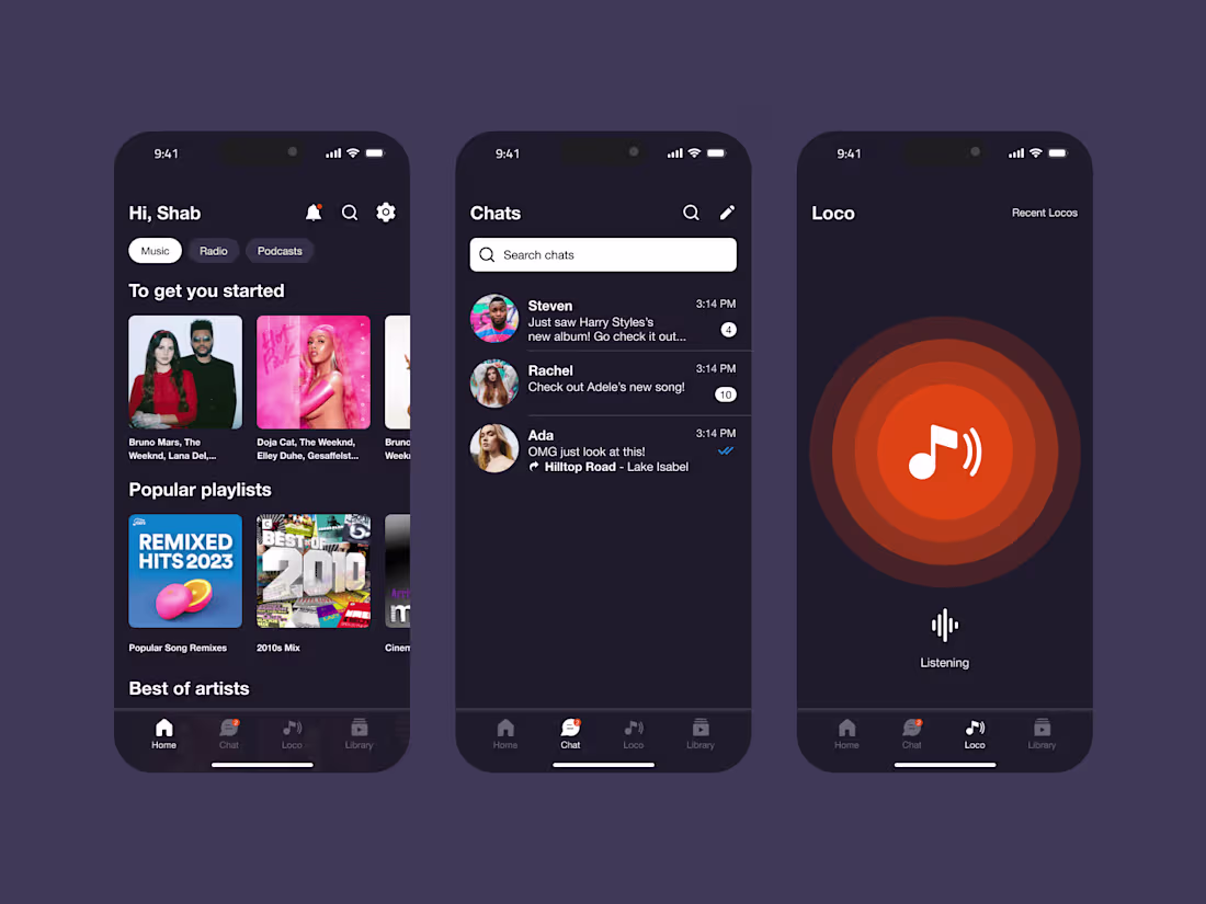 Cover image for Loco Music App