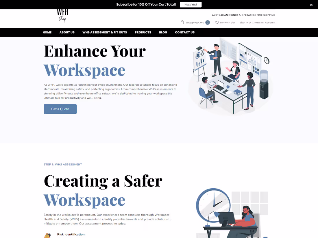 Cover image for WFH Office Setup Services