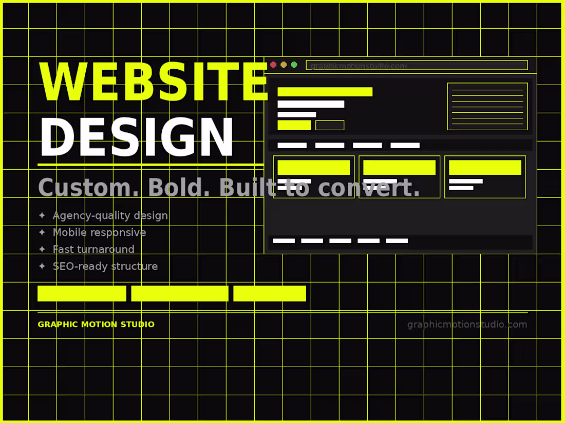 Cover image for Website Design