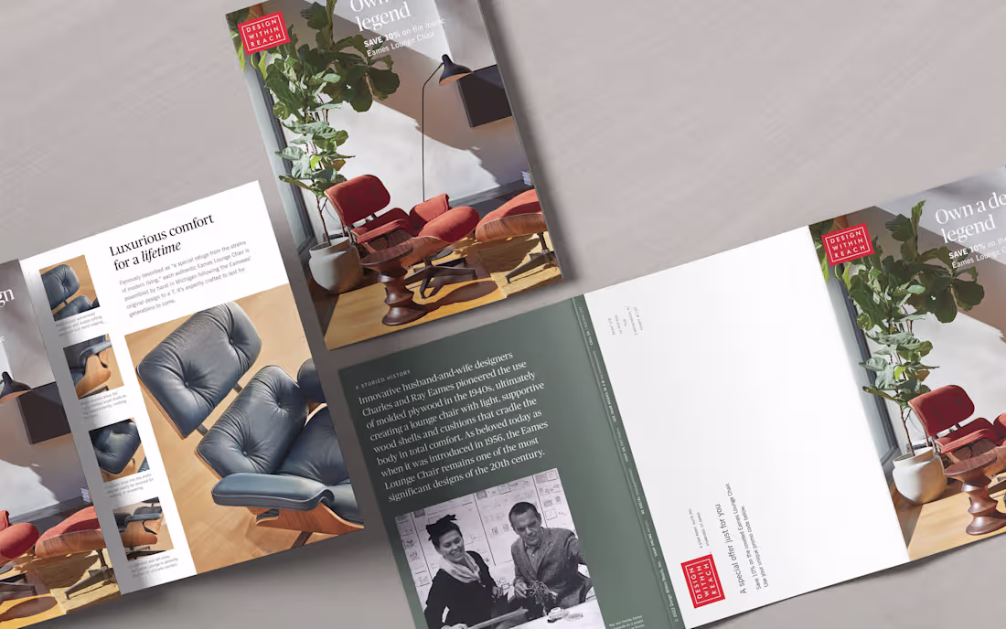 Cover image for Eames Lounge Chair Direct Mail