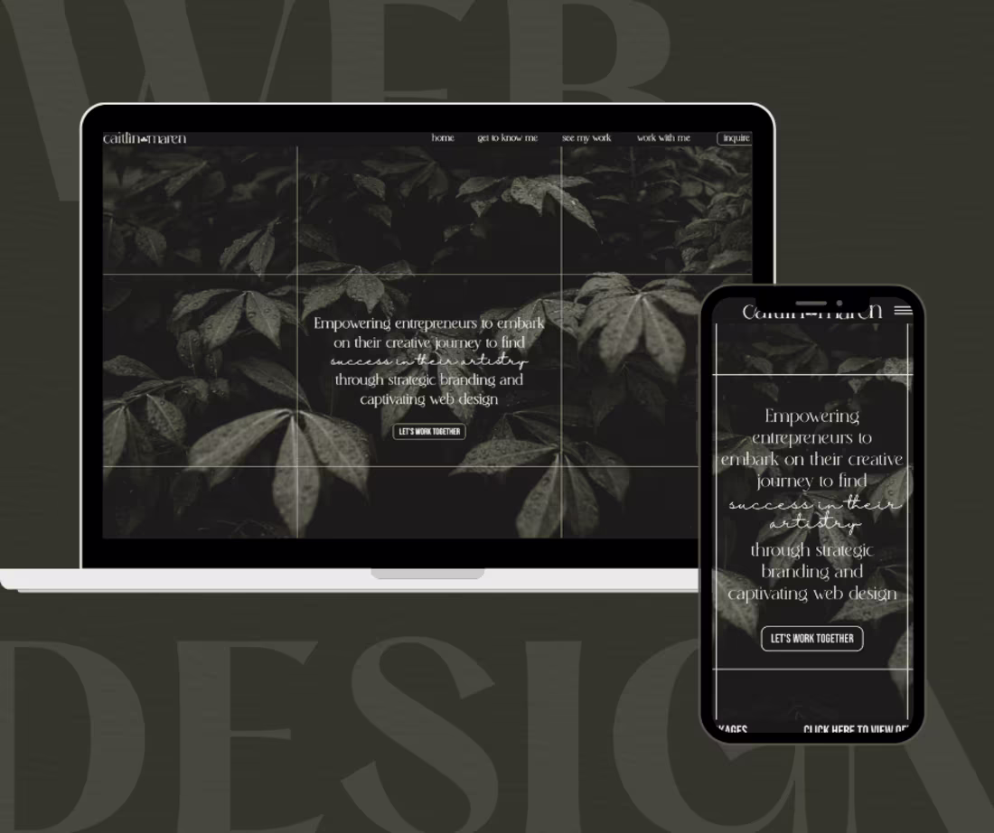 Cover image for Caitlin Maren Website