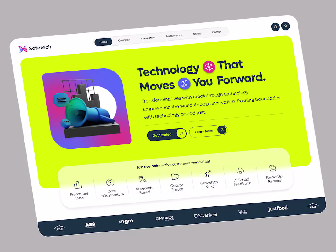 Cover image for SafeTech- Tech Website