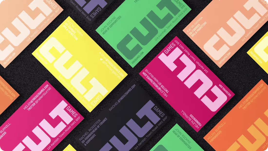 Cover image for CULT Games Branding