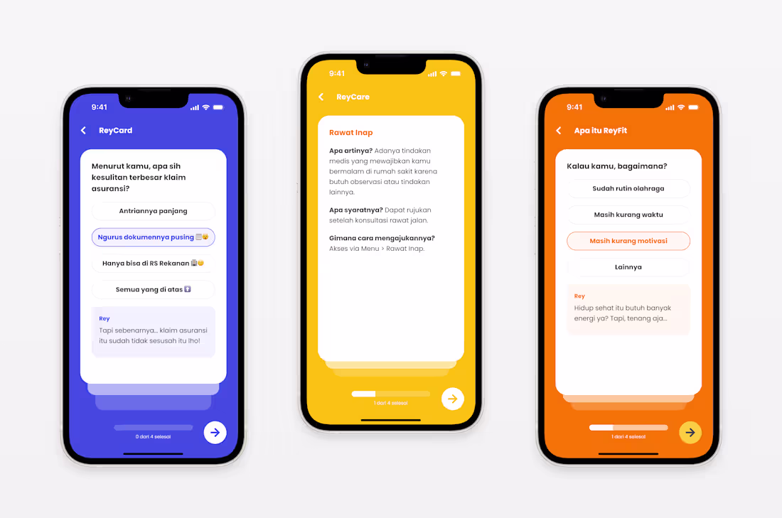 Cover image for Rey Health: Onboarding Experience