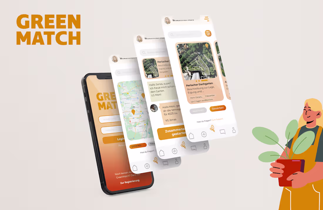 Cover image for Green Match ( Brand Design )