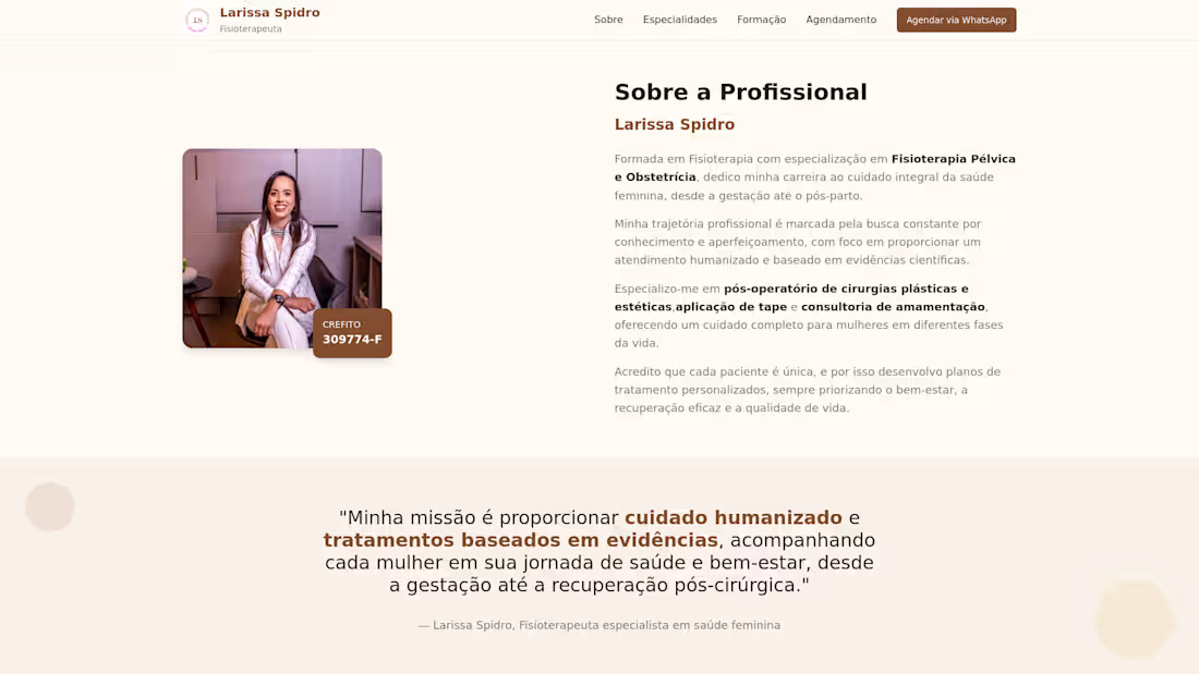 Cover image for Larissa Spidro