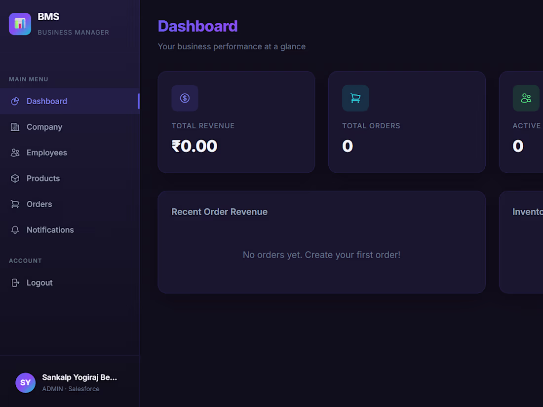 Cover image for 📊 Business Management System
A full-stack multi-tenant