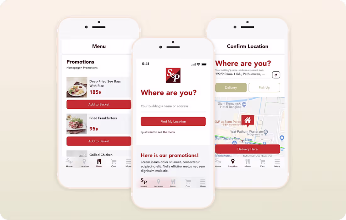 Cover image for S&P Food Delivery App