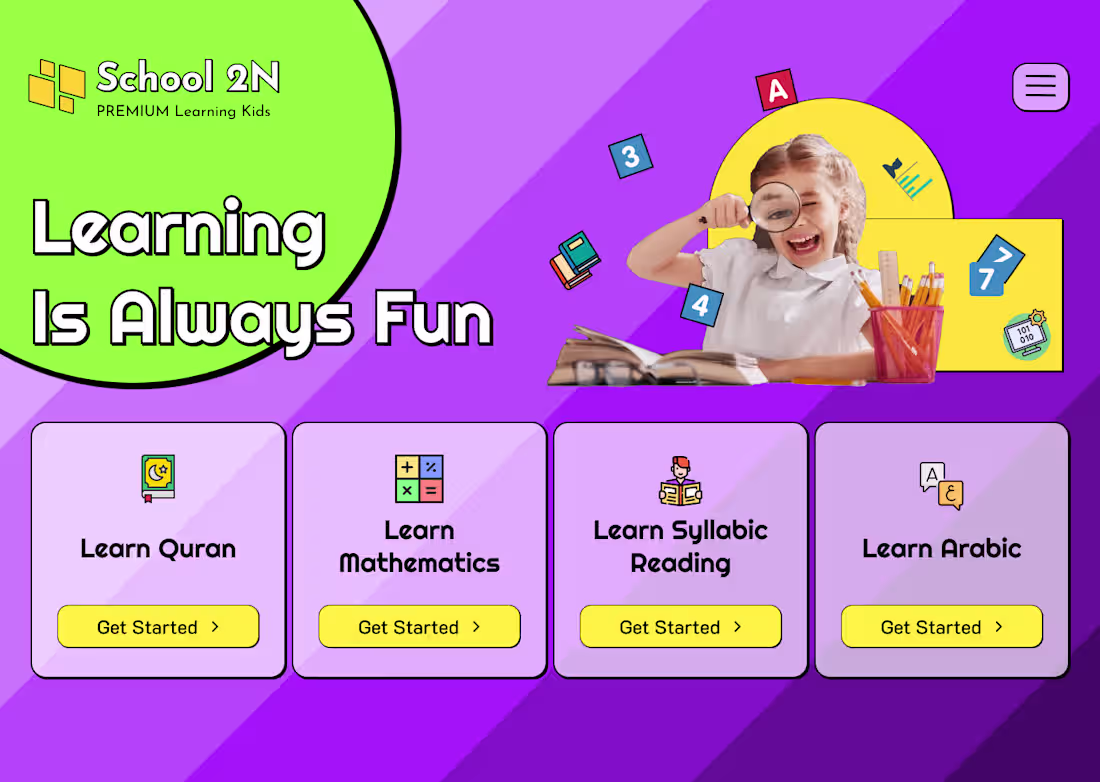 Cover image for UI Design of Children's website