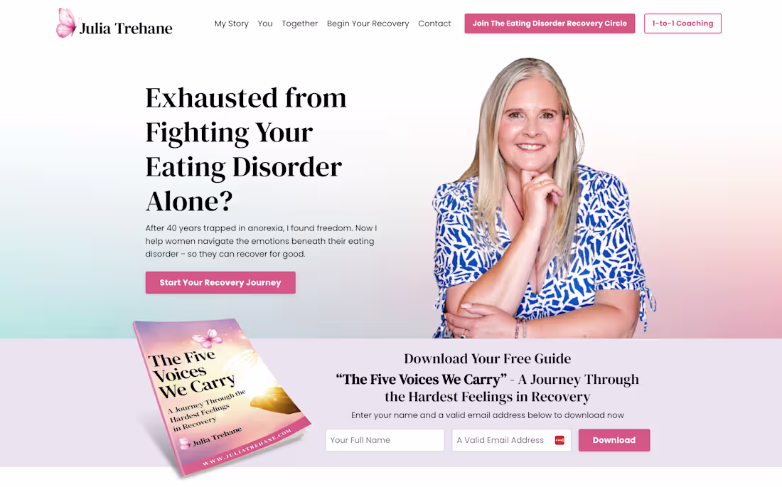 Cover image for Another Kajabi branding and website set up complete. This ti...