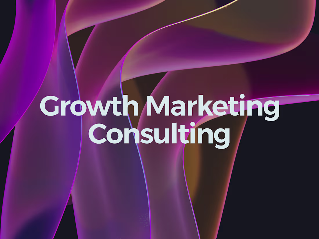 Cover image for Growth Marketing Consulting