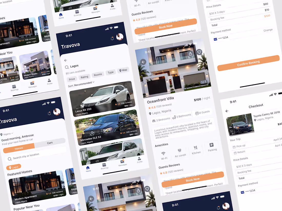 Cover image for Rent Homes & Cars in