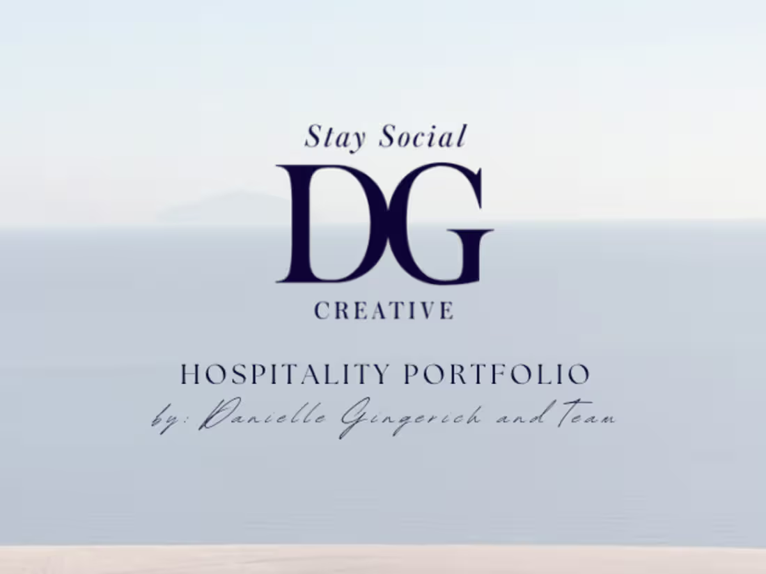 Cover image for Hospitality Portfolio