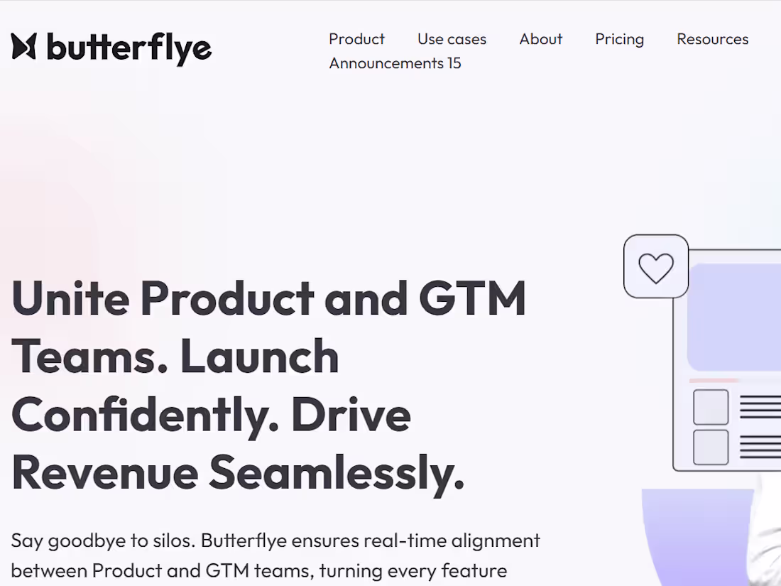 Cover image for Butterflye