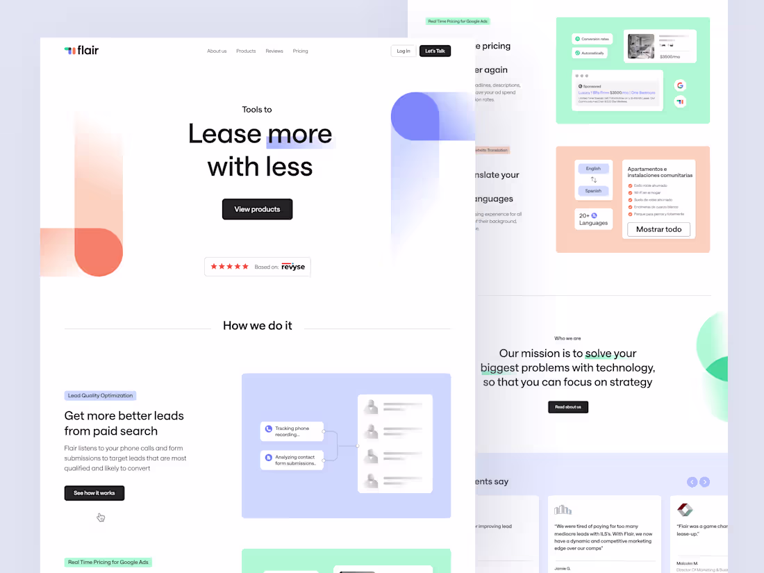 Cover image for Website | Revamping an Acquisition Tool 