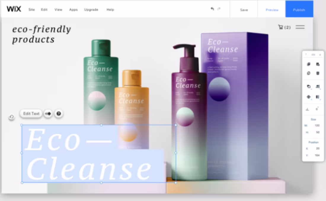 Cover image for Wix Website Design :: Behance